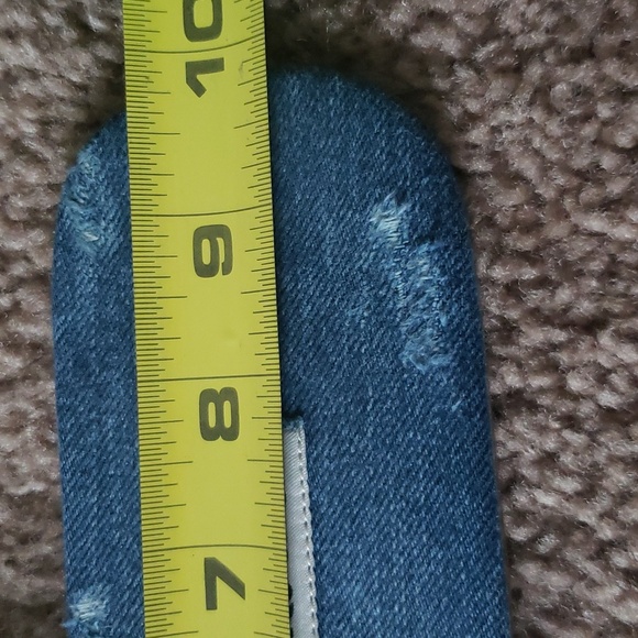 Miu Miu - Denim Crystal Sandals - Picture 6 of 6